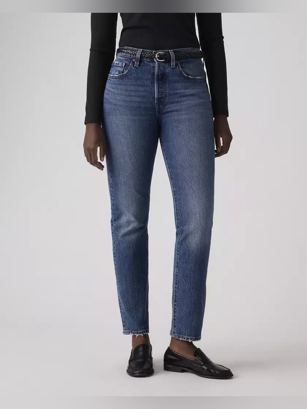 Levi’s Premium 501 Straight Jeans in Erin Can’t Wait Stretch Size 29 EUC